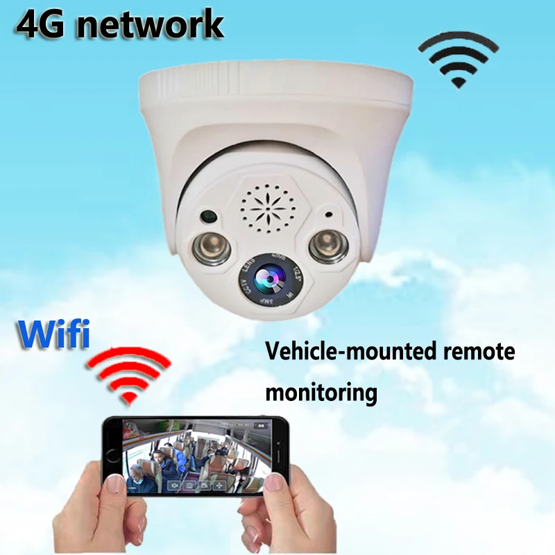 

Vehicle-mounted wireless remote monitoring camera, 4G network, car, truck, truck driving recorder, audio and video recording, in
