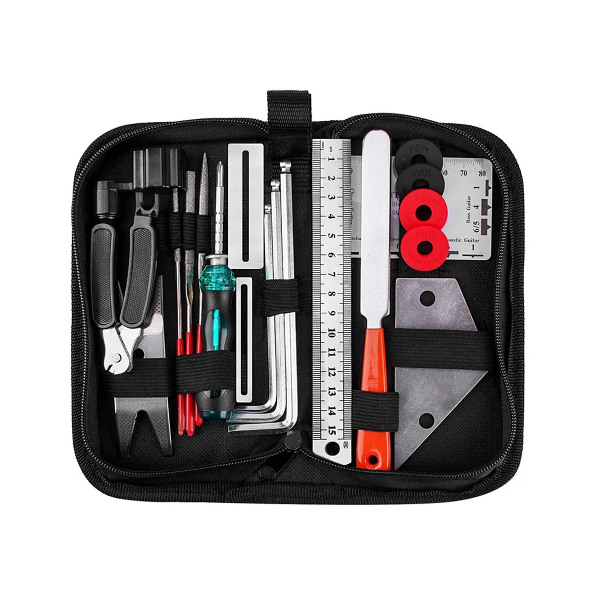 

Набор инструментов для чистки и обслуживания гитары, линейка для выравнивания и шлифования гитары «Три в одном»