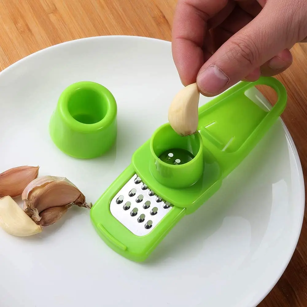2pcs Ginger Grater Great Lemon Zester Garlic Grinding Nutmeg Planer Slicer Mini Cutter Tool Kitchen Gadget for Cooking |