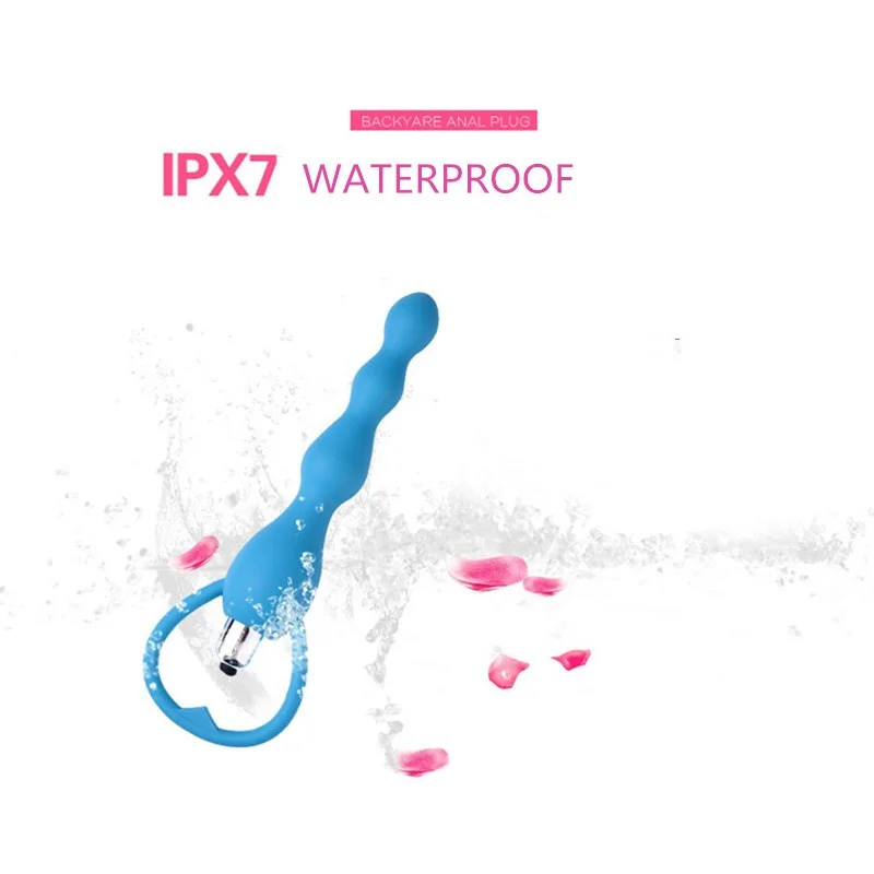 Силиконовый анальный вибратор Анальная пробка для клитора Анальный массажер