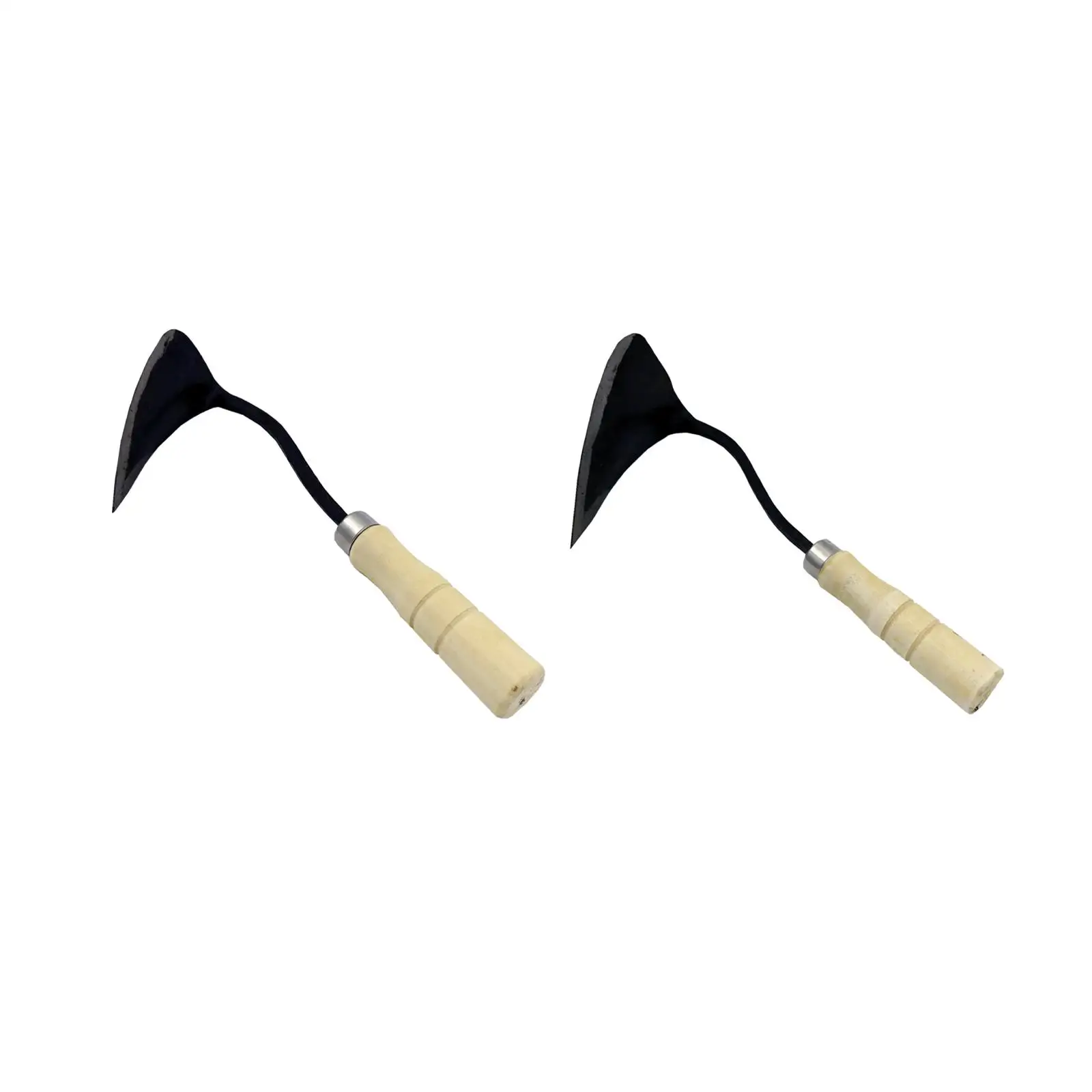 

Gardening Plow Hoe Lightweight Easy Digging Garden Weeder Tool Sharp Wide Blade for Kids and Adults Lawn Weeding Garden