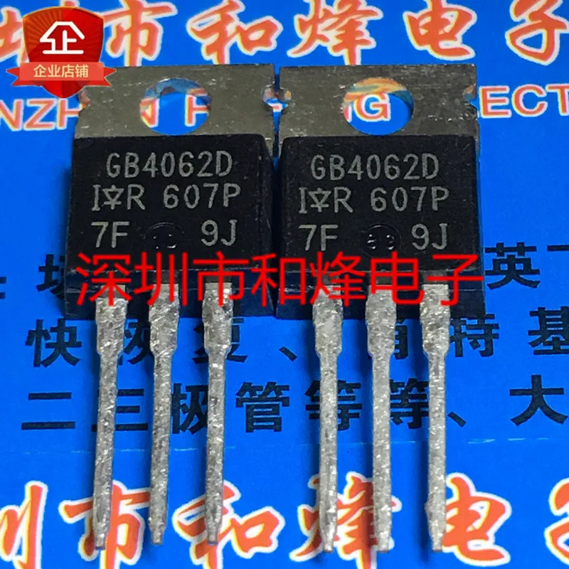 

5 шт.-10 шт. GB4062D IRGB4062DPBF MOS TO-220 600V 24A оригинал в наличии