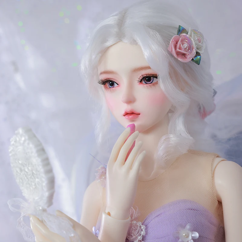 

Шарнирная кукла Shuga с юбкой фиолетового цвета BJD Qing 1/3 Смола 61,5 см SD