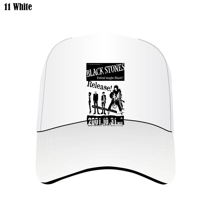 

Japan Anime Custom Hat Men Manga Bill Hats Print Nana Blast Debut Single Bill Hat Singer Band Caps Black Stones Bill Hats Vintag