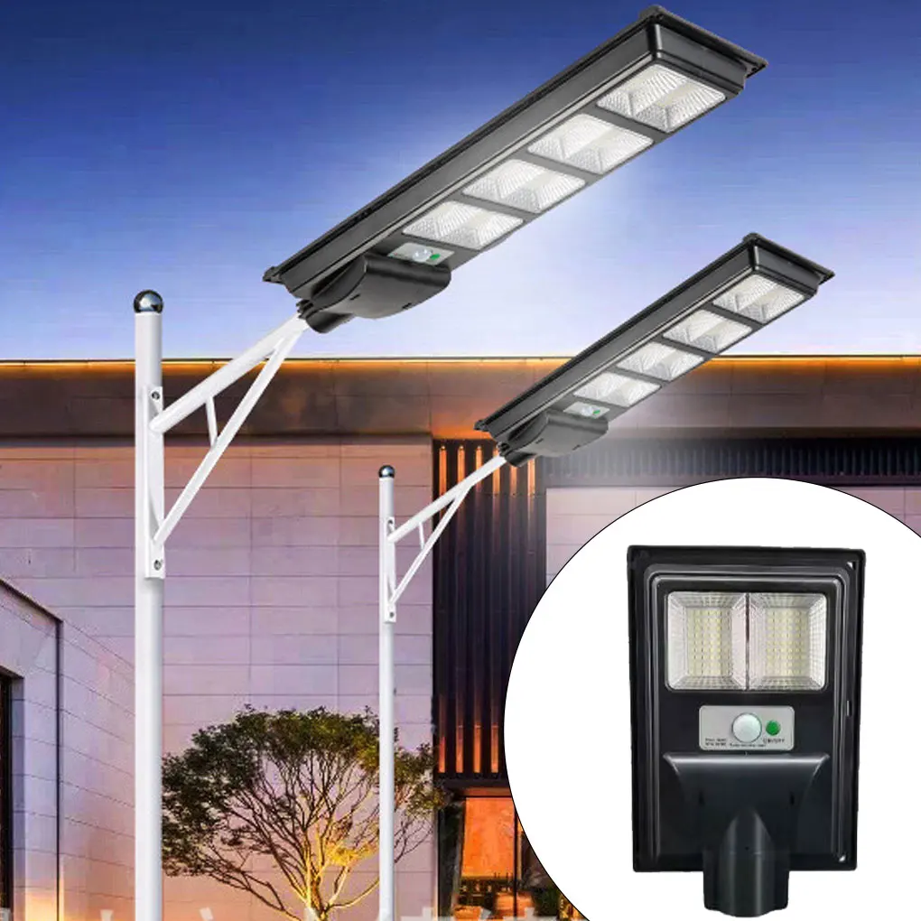 

Solar Wall Light Park Waterproof Powerful Brightness Lamp Patio Motions Sensor Lighting Tool for Garden Courtyard