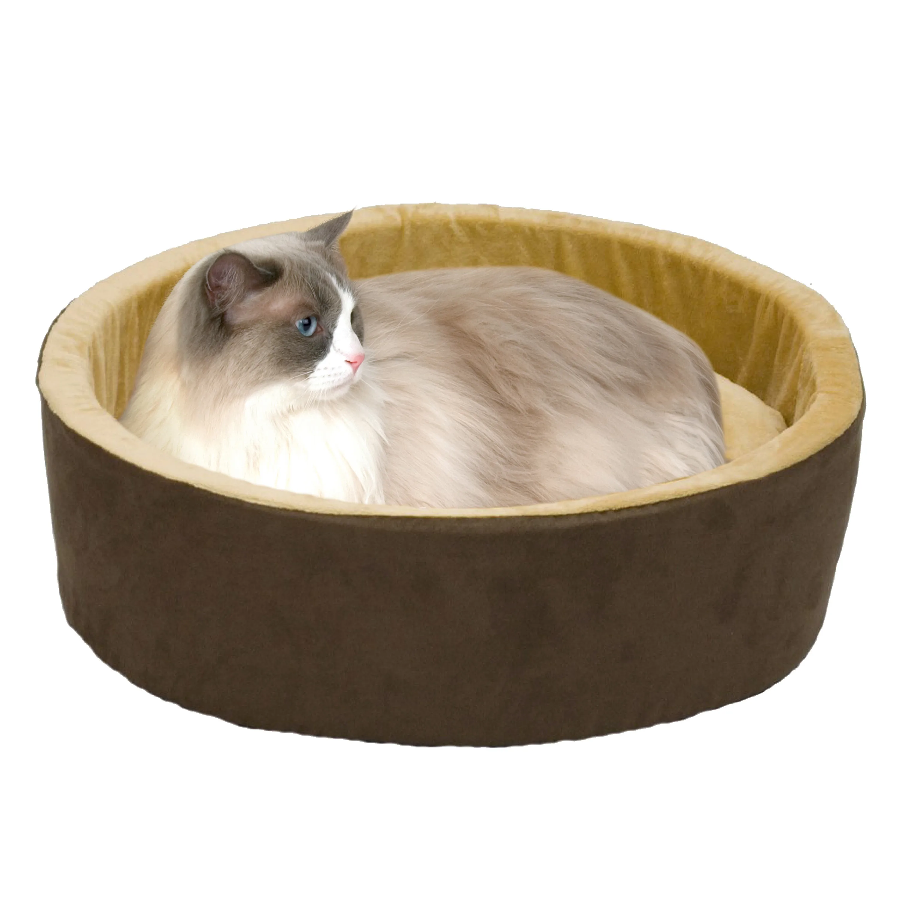 

Thermo-Kitty Bed Mocha/Tan Large 20 Inches