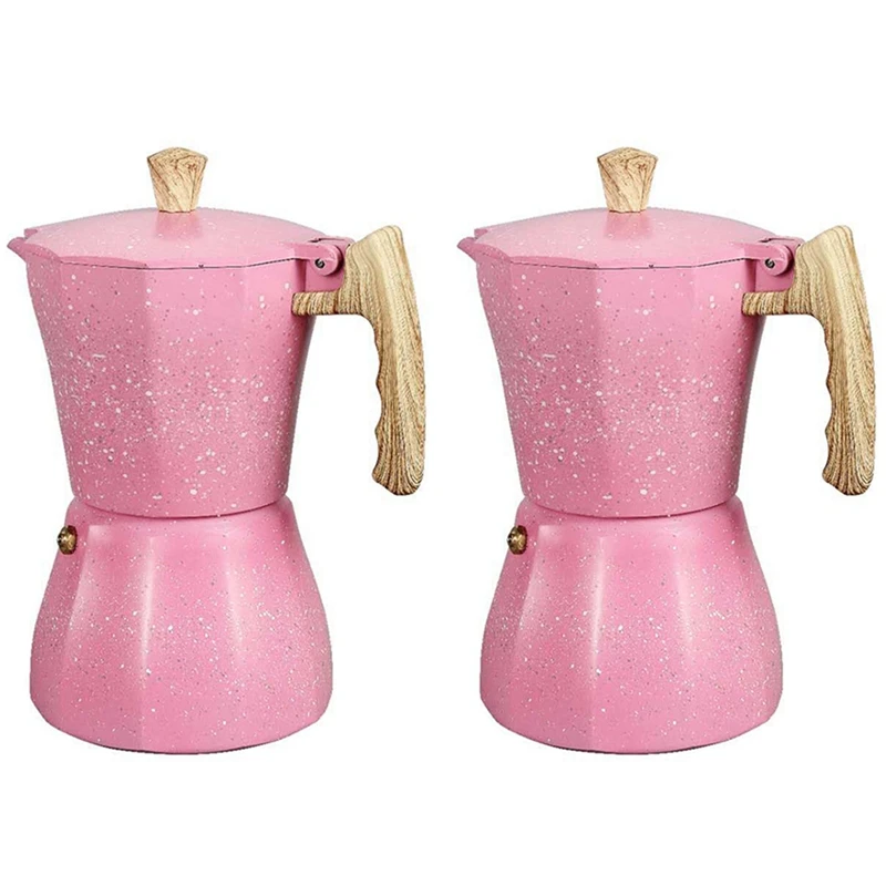 - Moka Pot Coffee Maker For Gas Or Electric Stove Top - 3 Cu