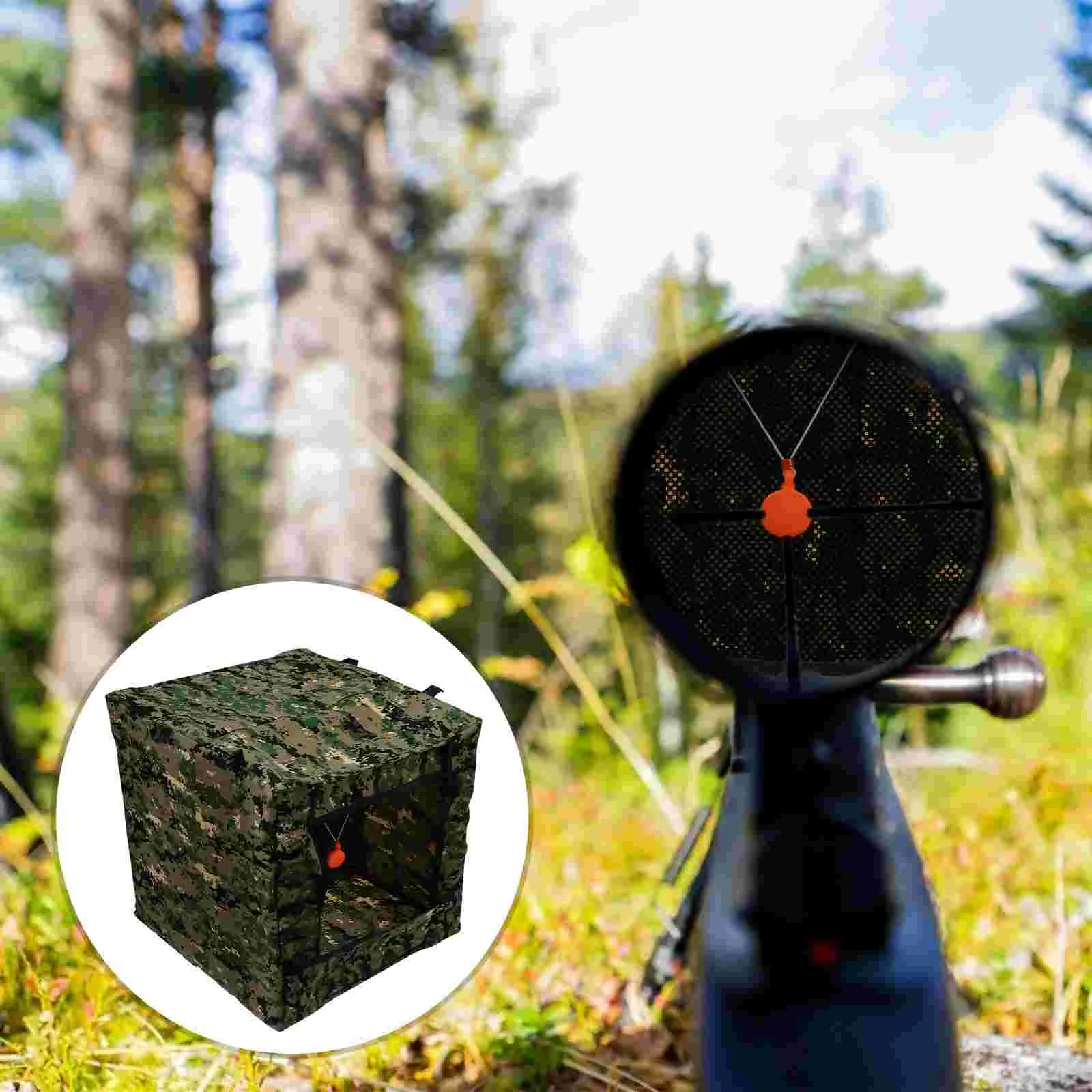 

Camouflage Foldable Portable Target Practice Box Target Box Shooting Case Slingshot Box