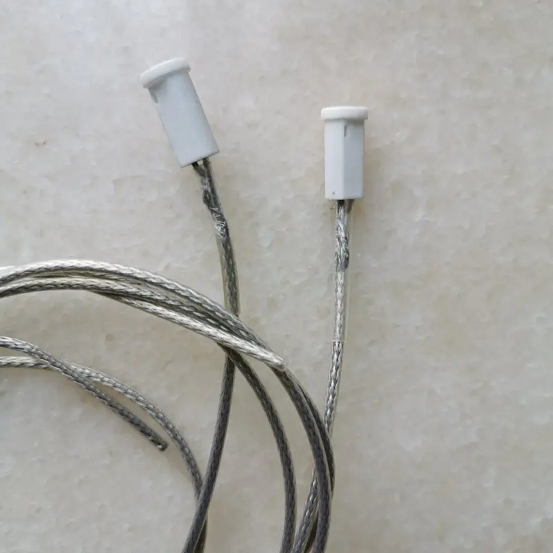 Фото 10 шт. керамических патронов G4 с коаксиальным кабелем 0,3 мм² (22AWG) в оплетке для люстр и хрустальных светильников №3