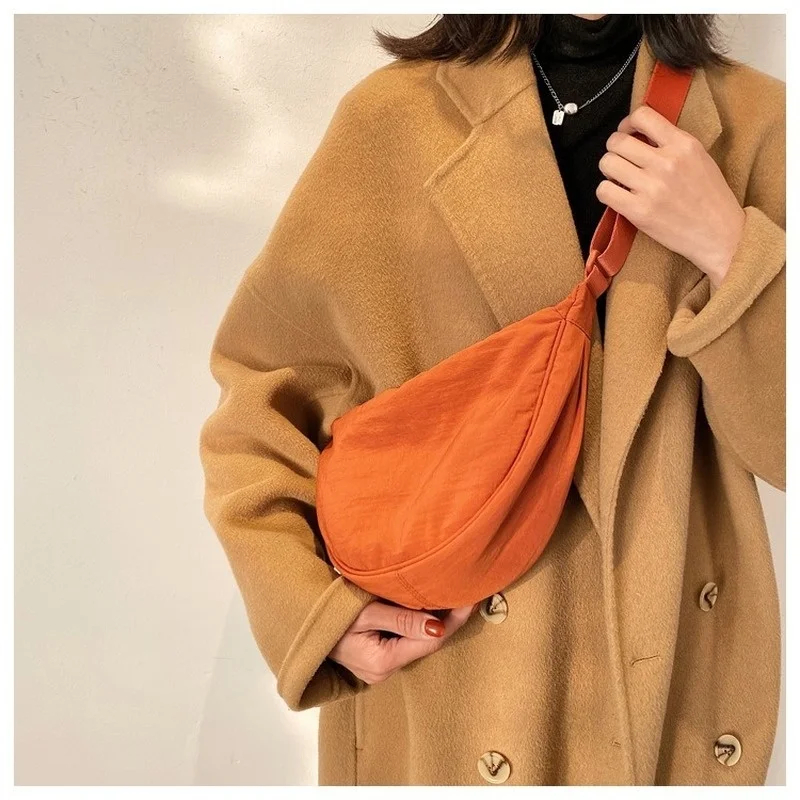 

Casual Nylon Hobos 2023 Bag for Women Designer Shoulder Bags Large Capacity Tote Lady Travel Shopper Bag Female Purses 2023