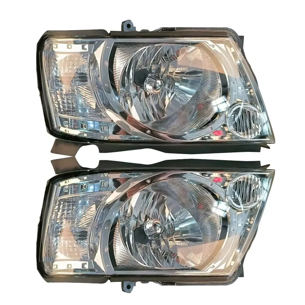 Фото Пара фар для Nissan Safari Patrol GR V Wagon Y61 26010VD 300/325 2000-2023, замена высокого качества №3