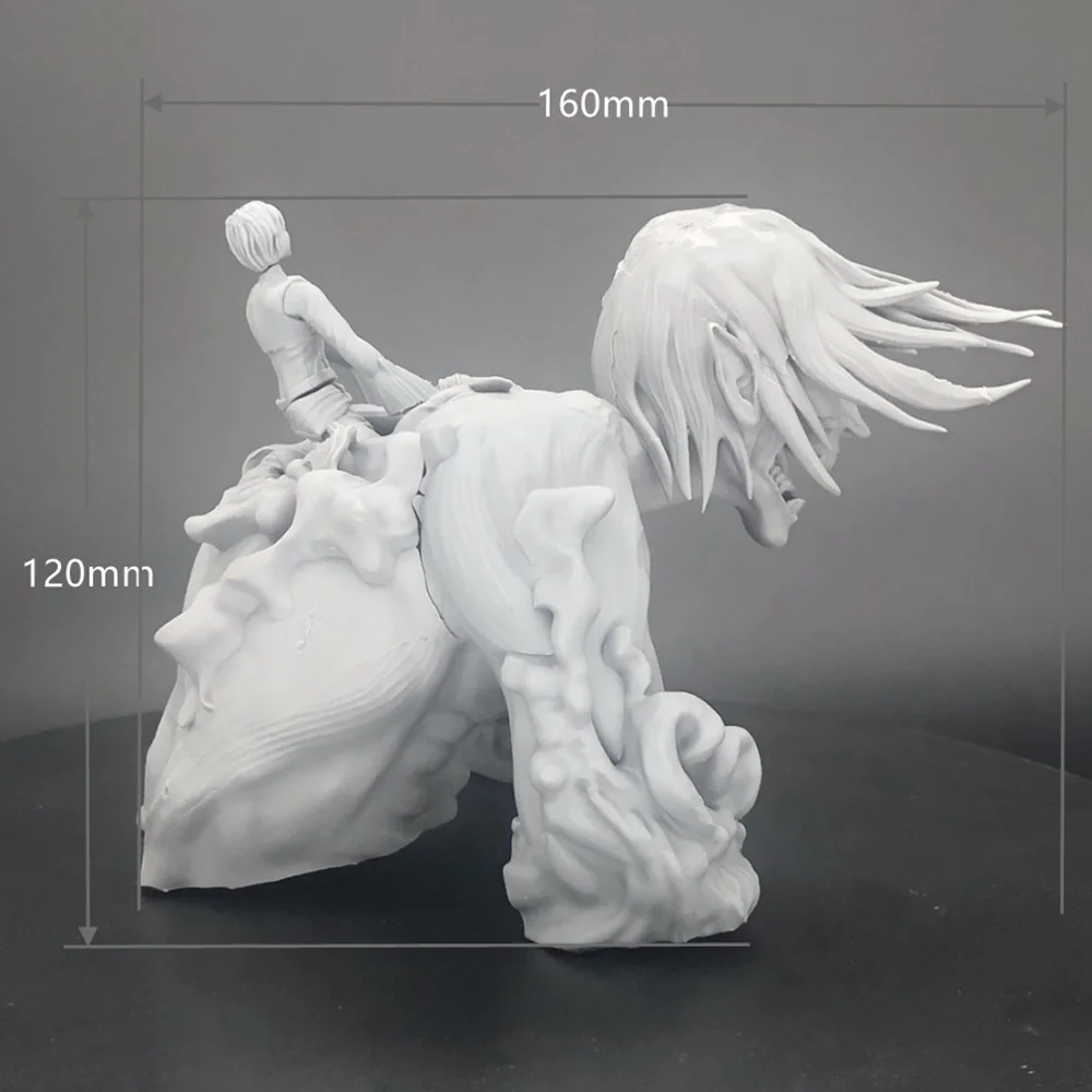 

Огромная кукла Эрена йера из «атаки на Титанов», набор для рукоделия, незакрашенные игрушки, инструмент для хобби, масштаб 1/15