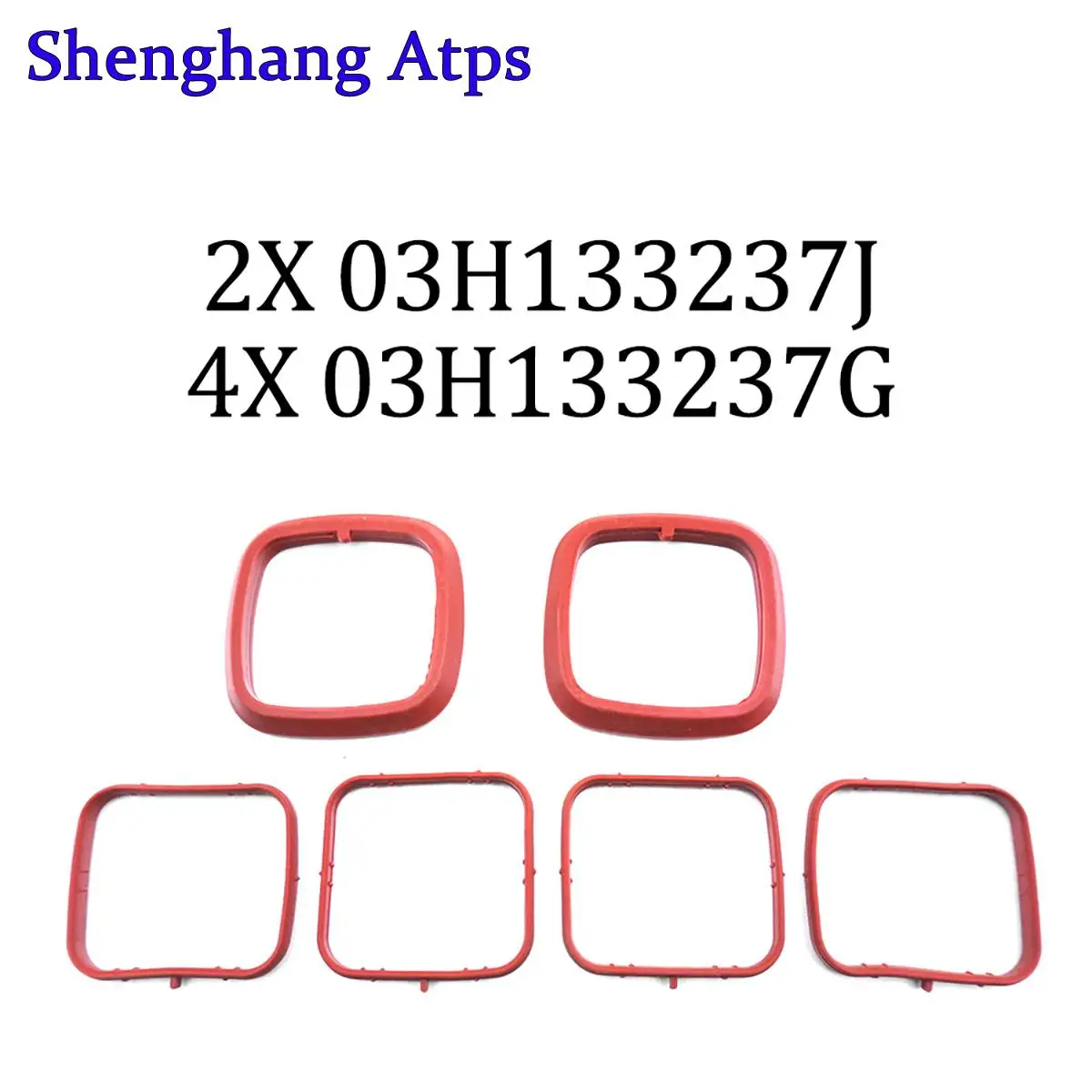 

03H133237D 03H133237J 03H133237G Верхние или нижние прокладки впускного коллектора для VW Atlas Passat Touareg CC 06-23 Audi Q7 10-16 3.6L