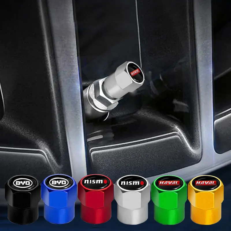 4 шт. Крышки для вентилей колес автомобиля и декоративные накладки для ступиц для Haval H2 H5 H6 H7 H9 2020 2018 2017 2021 H3 2012 F7 F7X Styling on.