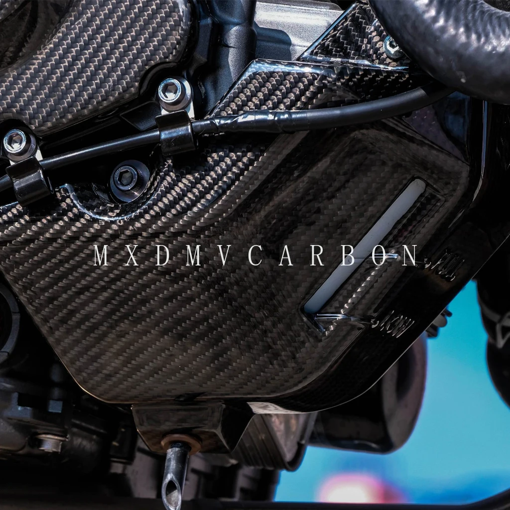 Фото Для YAMAHA MT09 FZ09 2025 2024: 100% карбоновые накладки на бак и боковые панели (обтекатели) из 3K углеродного волокна, аксессуары для мотоциклов №4