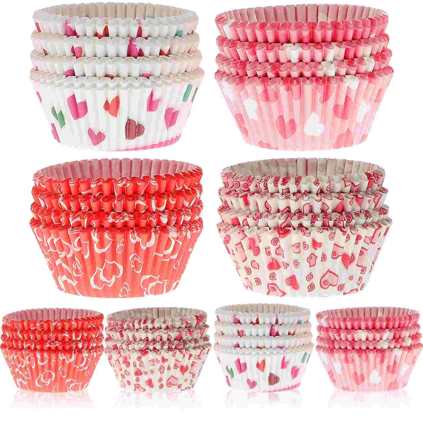 

Liners Cupcake Muffin Cups Wrappers Paper Baking Candy Mini Wedding Pan Molds Party Pastry Valentine Cup Cake Supplies Heart