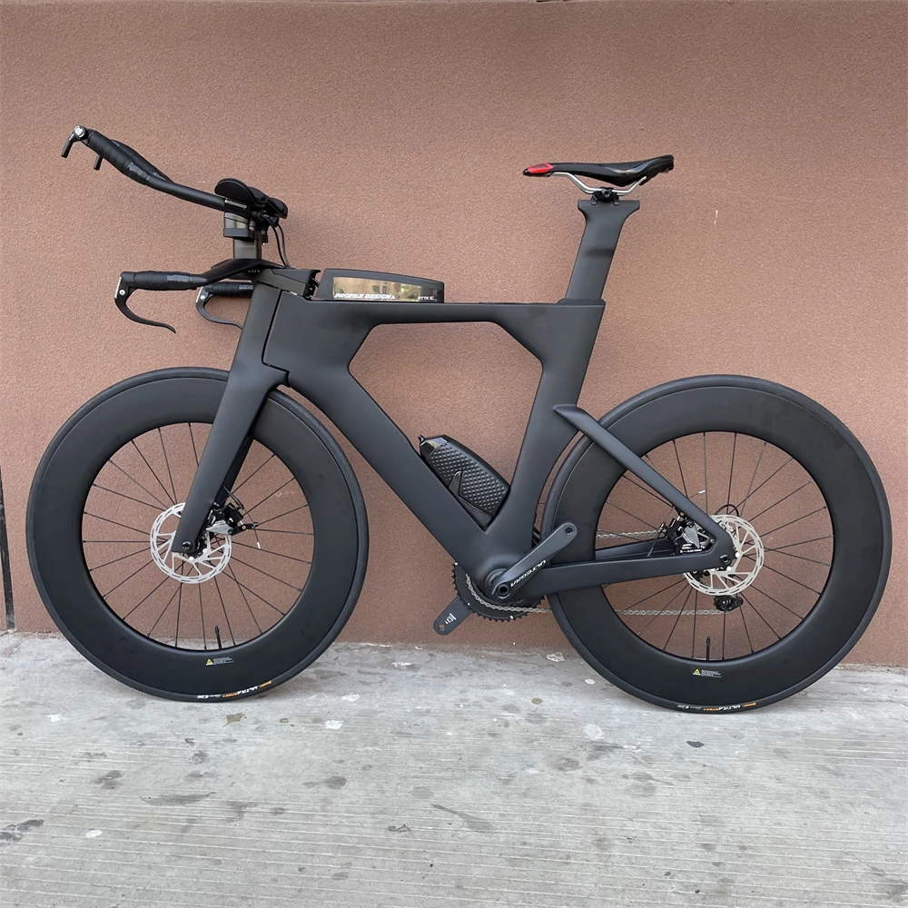 Chinese Triathlon Bike carbon disc time trial bicycle carbon TT bike 22 speed R7000/UT R8000 Groupset tt bike size 48/51/54cm