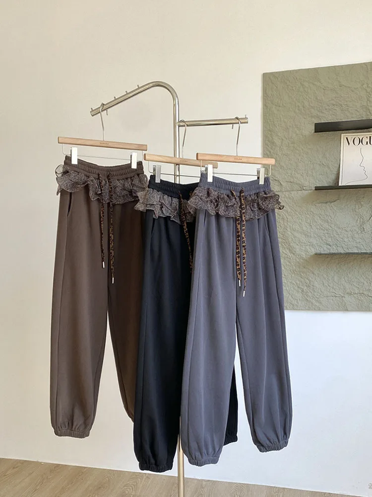 Уличная одежда для бега женские модные японские спортивные штаны Pantalon Femme