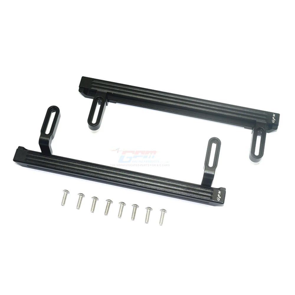 

Metal Aluminum Alloy Side Pedal Metal Foot Pedal for 1/10 TRAXXAS TRX4 G500 82096-4 Crawler Cars Upgrade Accessories