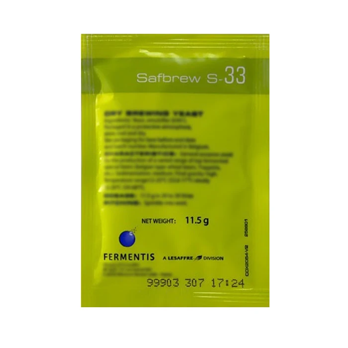 Дрожжи пивные SAFALE S-33 | Дом и сад