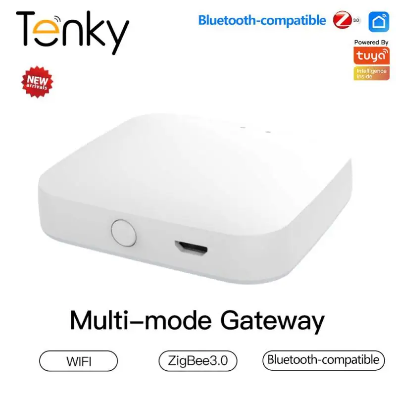 

Шлюз Tenky Tuya ZigBee, многорежимный хаб с поддержкой Bluetooth и голосовым управлением