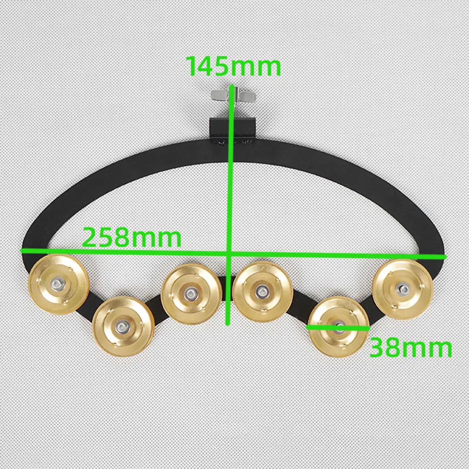 Барабанный набор Тамбурин для барабанного комплекта Ручной Ударный