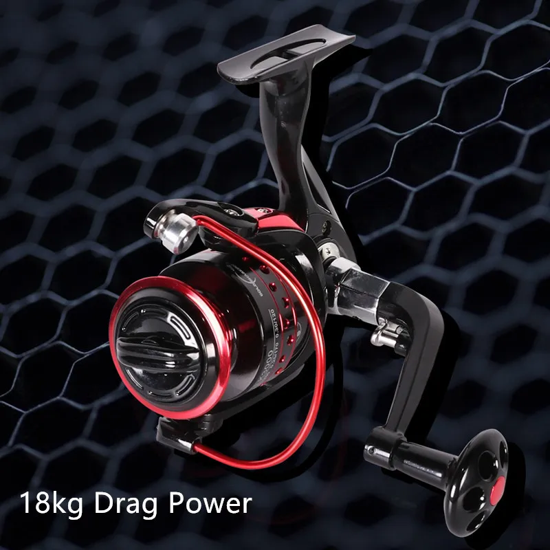 

Freshwater/Seawater Metal Spinning Reels 2000/3000/4000/6000/7000 Long Cast Fishing Reel