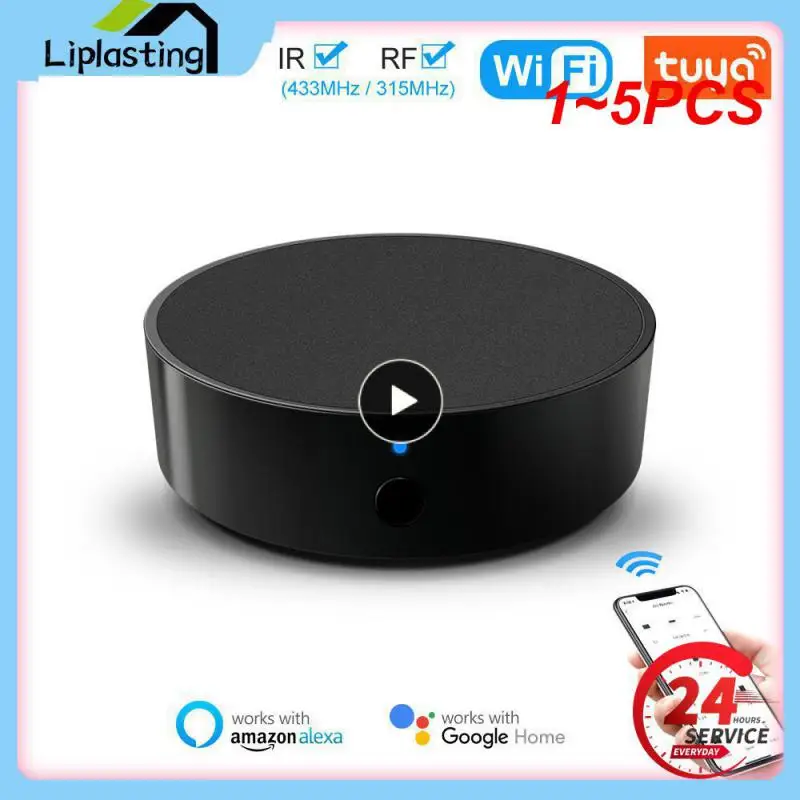 

1 ~ 5 шт. Универсальный Wi-Fi ИК контроллер Tuya, приложение Smartlife дистанционное управление, интеллектуальная Автоматизация для Google Home,Alexa