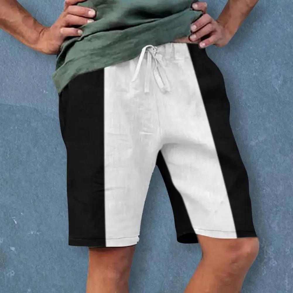 

Casual Beach Shorts Drawstring Bottoms Short Pants Relaxed Fit Mid Waist Short Pants