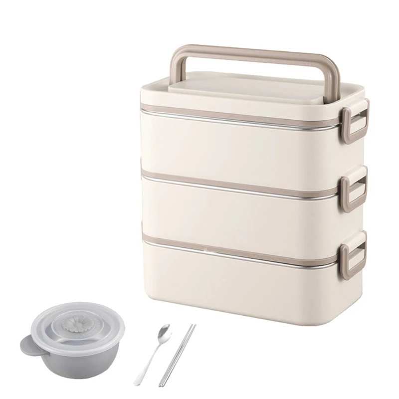 2024 Новый ланч-бокс герметичная коробка для еды приготовления из нержавеющей