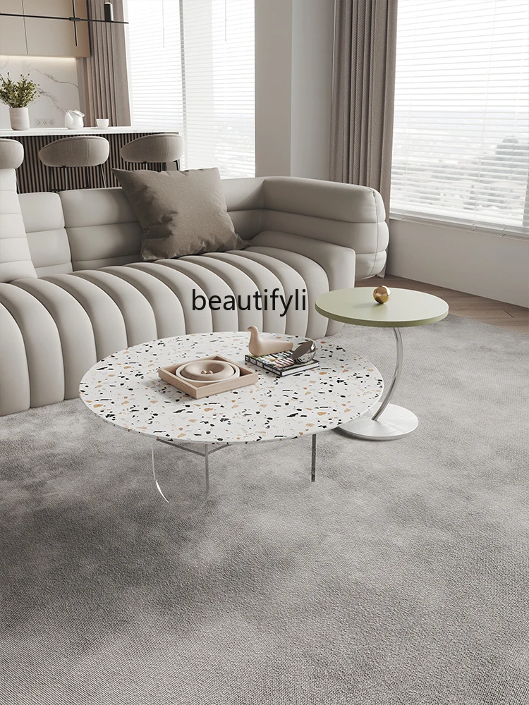 

zqLight Luxury Coffee Table Simple Style Acrylic New Tea Table