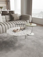 zqlight luxury coffee table simple style acrylic new tea table