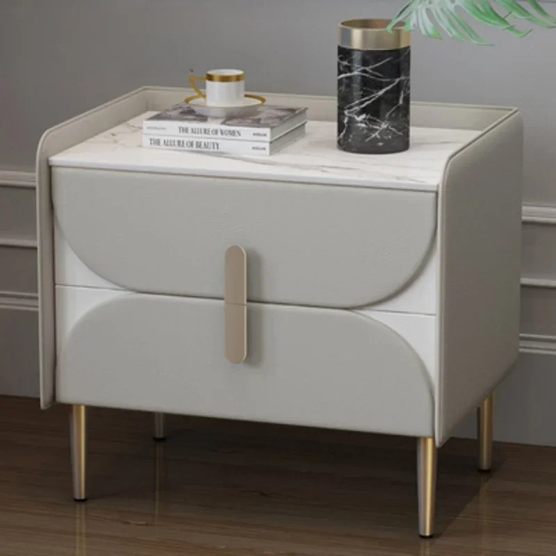 Тумбочка милый шкафчик для хранения дизайнерский узкий шкаф кофейная сетка