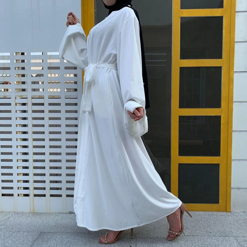 

Kaftan Dubai Abaya Turkey Kimono Cardigan Muslim Robe Femme Musulmane Fashion Long Dress Abayas For Women Islamic Clothing S-XXL