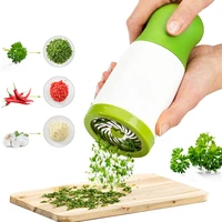 herb grinder spice mill parsley shredder chopper vegetable cutter garlic coriander spice grinder kitchen accessories