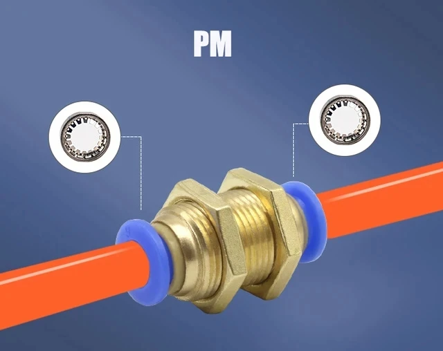 

Пневматический фитинг, Соединительная труба, быстроразъемные фитинги для воздуха, водяной вставной шланг, пластиковые 4 мм, 6 мм, 8 мм, 10 мм, 12 ММВ, соединители PE PU PY