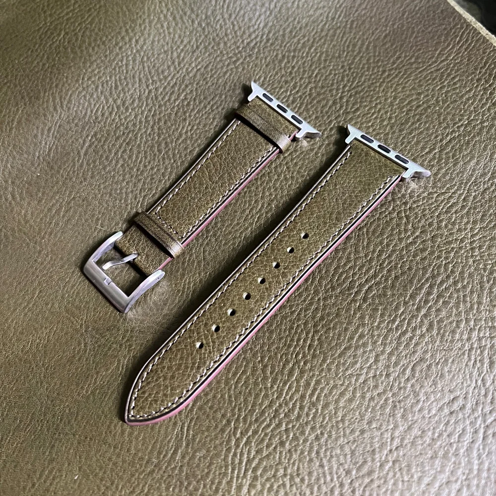 Ремешок YMW из натуральной кожи для Apple Watch Band 45 мм 44 мм 49 мм 41 мм (art.: 3920bf08eaa1c) - 3920bf08eaa1c