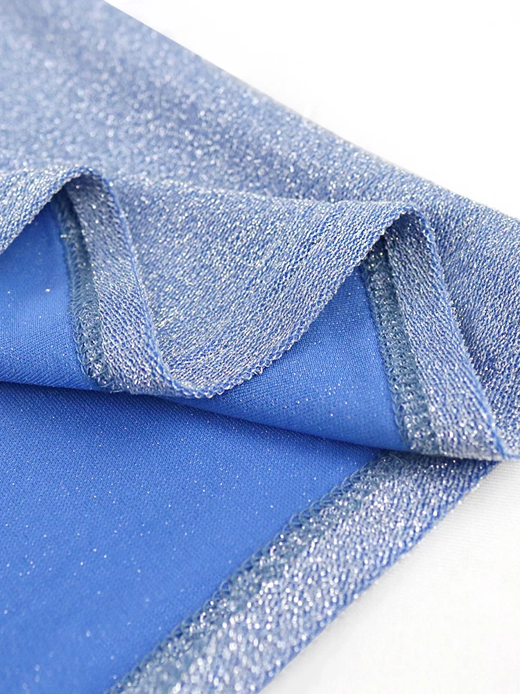 Платье-Русалка Женское с блестками облегающее вечернее блестящее платье длинным