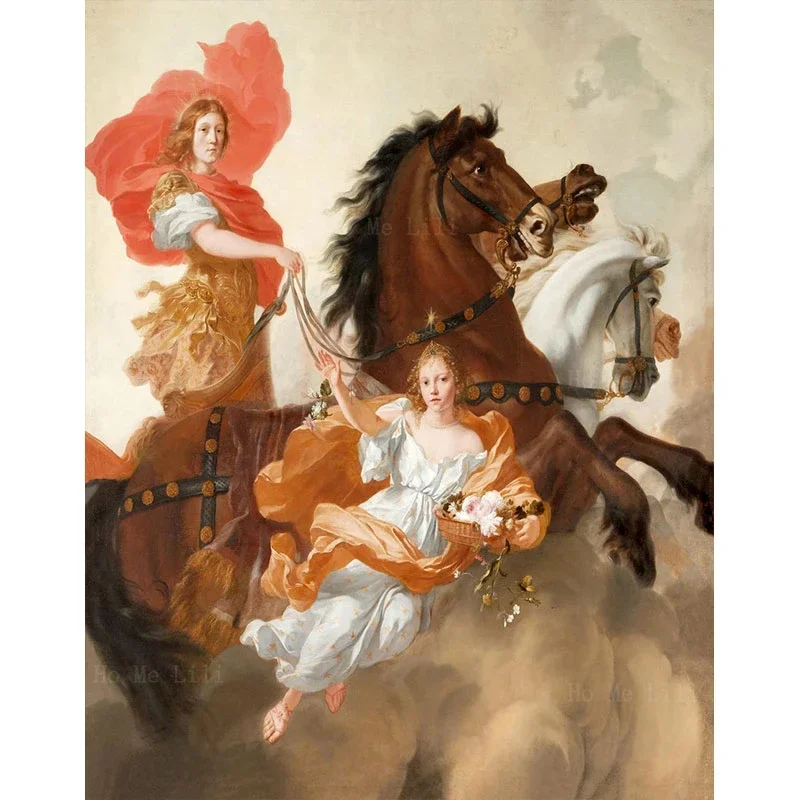 

Воспроизведение масляной живописи уран и танец звезд Аполлон и Аврора греческая мифология дегиня рассвета