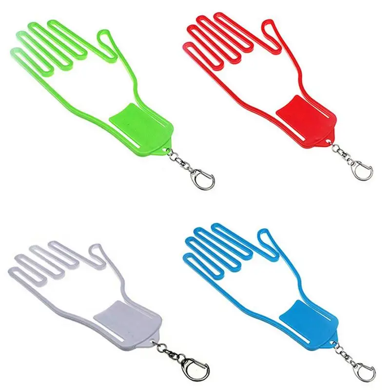 

Прочный держатель для растяжки перчаток для гольфа, вешалка для хранения перчаток, аксессуары для моделирования с металлической кнопкой