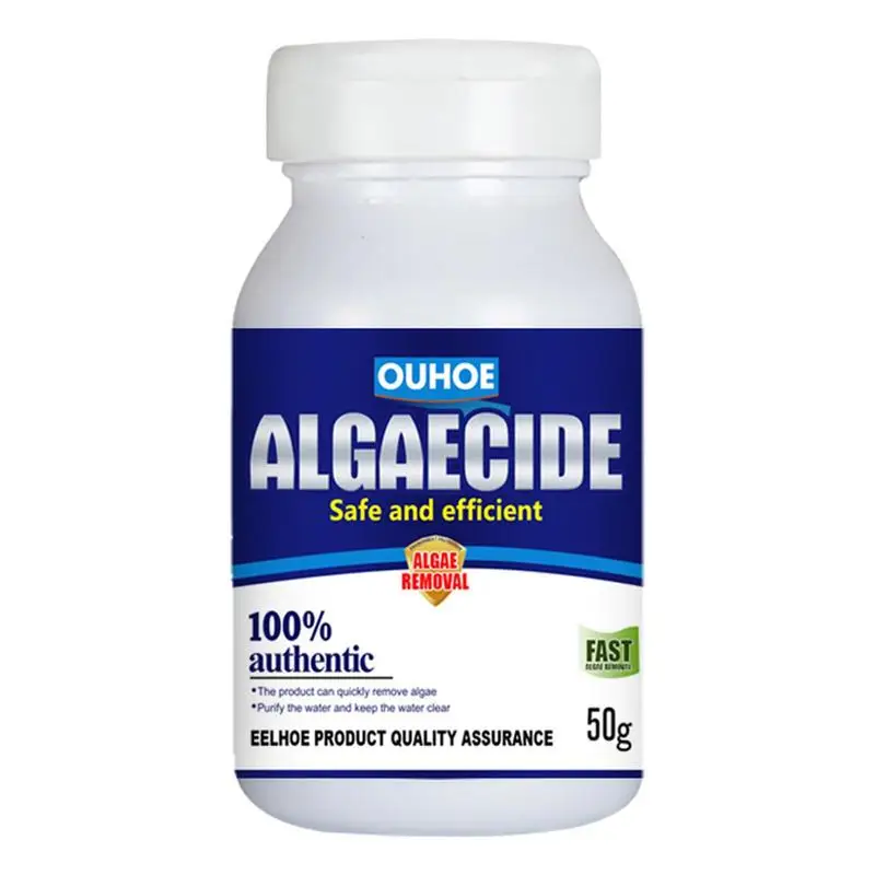

50g Fish Tank Algae Removal Algaecide Algae Moss Reduce Control Water Purification Safe Efficient Algaecide Water Algae Aquarium