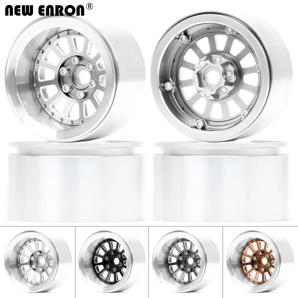 НОВЫЙ ENRON Алюминиевый обод с ЧПУ-10 мм со смещением 2 дюйма для шестигранных