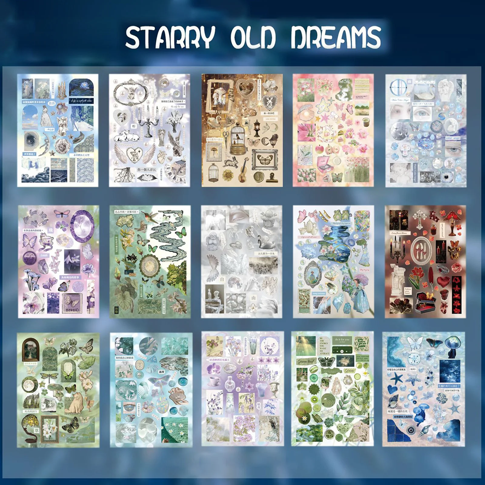 

Винтажные стикеры для скрапбукинга