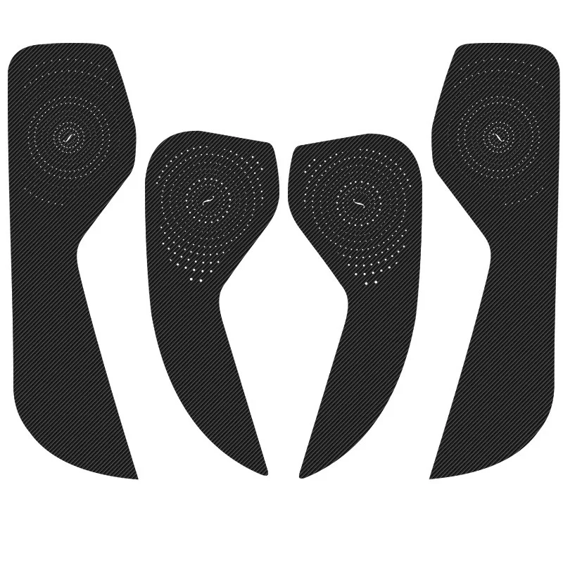 

Противоударный коврик для двери автомобиля из углеродного волокна, защитный ковер для audi a5 2016 2017 2018 2019 2020 2021 a4 b9, автомобильные аксессуары