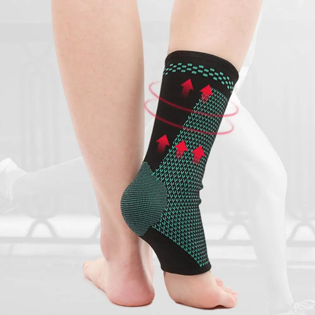 

Foot angel anti fatigue compression foot sleeve Ankle Support Running Cycle Basketball Sports Socks Outdoor Men Ankle Brace Sock