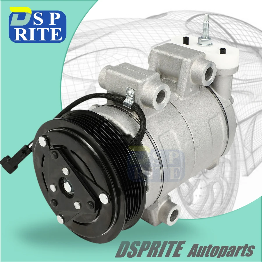 Компрессор переменного тока DKS17D для Chevrolet Equinox/Pontiac 1522387 19129809 19129876 19130251 11167661 89022500