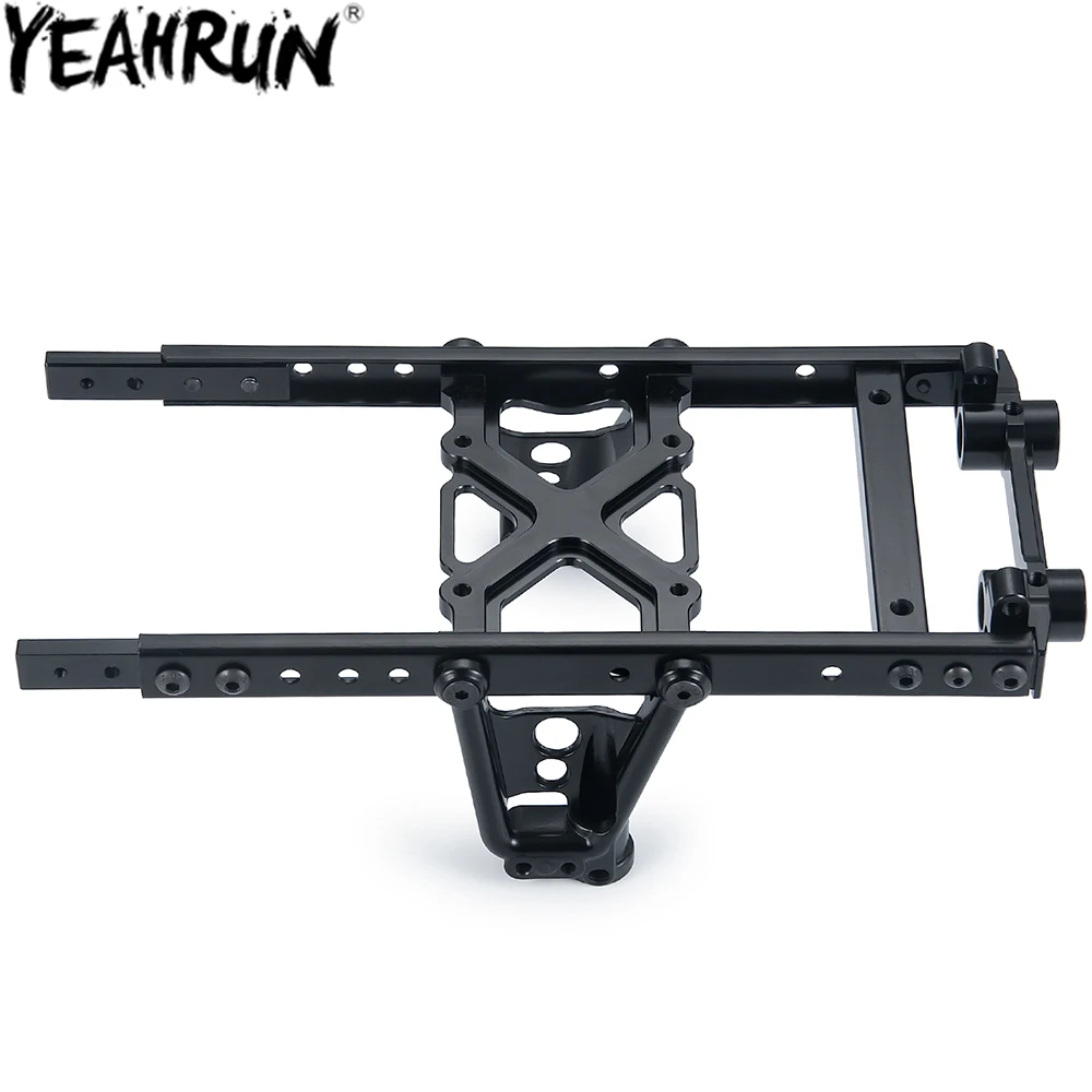 

YEAHRUN Metal 6x6 Chassis Rails Extended Kit with Shock Towers and Bumper Mount for 1/10 RC Crawler Axial SCX10 90046 90047
