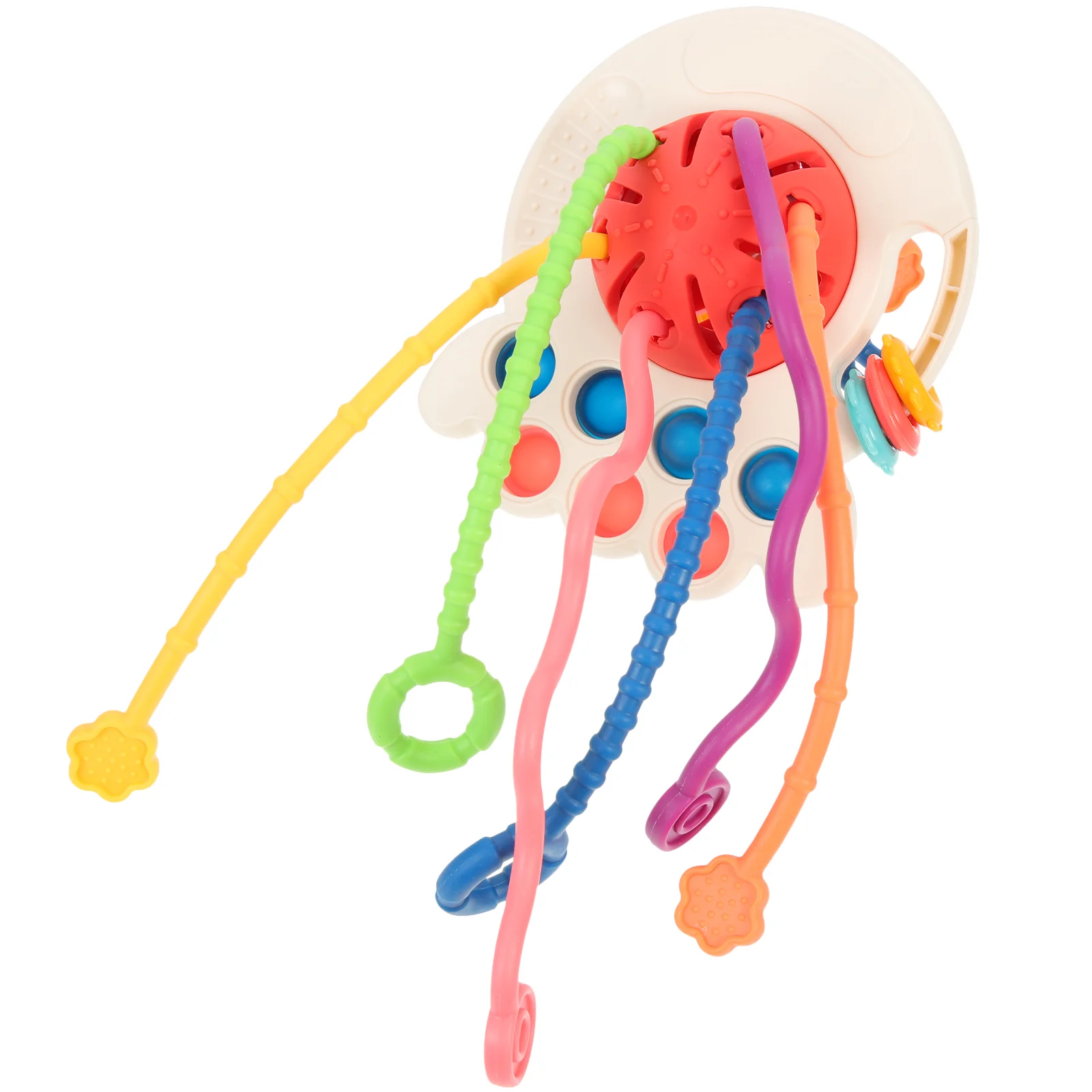 

Sensory Silicone String Octopusbabykids Rope Babies Montessori Toddler Stretch Educational 6 Motor Skills Early Interactive