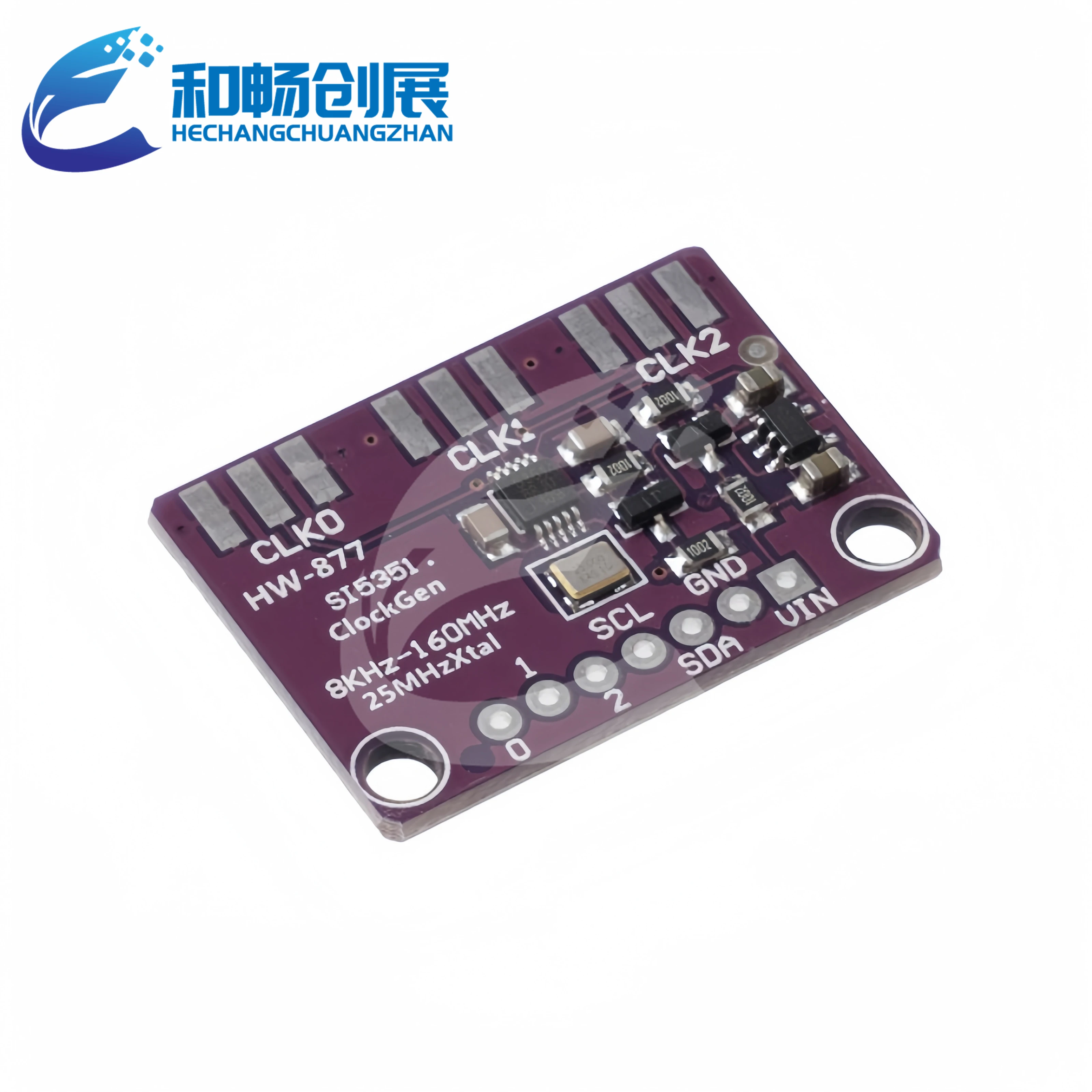 Модуль генератора тактовых сигналов SI5351 SI5351A I2C 3 В постоянного тока 5