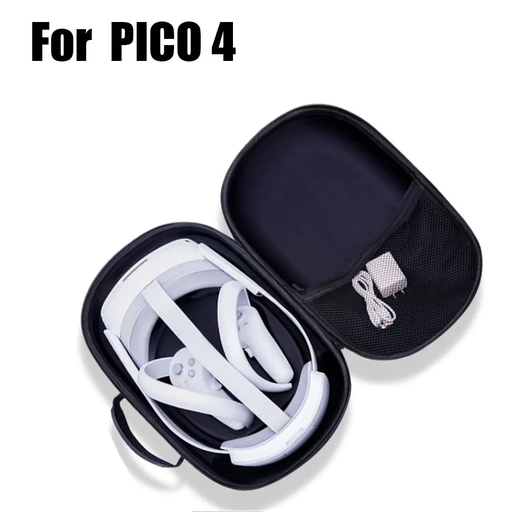 

Сумка для Pico4 VR, аксессуары, Дорожный Чехол для переноски, портативный бокс, сумка для хранения для Pico4 VR гарнитуры, защитный чехол, чехол